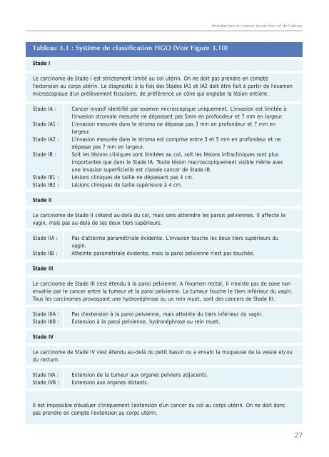 Colposcopie et Traitement des Néoplasies Cervicales Intraépithéliales