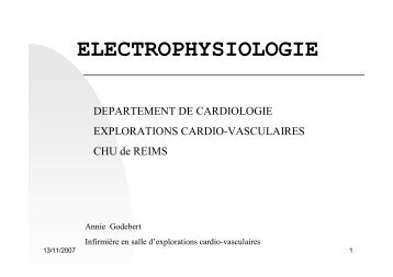 ELECTROPHYSIOLOGIE