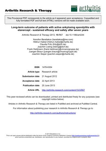 provisional PDF - Arthritis Research & Therapy