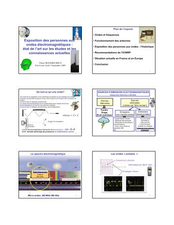 Exposition des personnes aux ondes électromagnétiques ... - ICTA