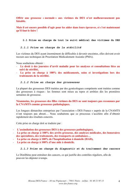 80 000 « FILLES DISTILBENE » EN FRANCE - Arte
