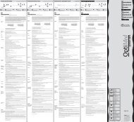 GeBRAUCHSANWeISUNG INSTRUCTIONS FOR USe ... - OptiMed