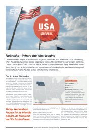Nebraska – Where the West begins