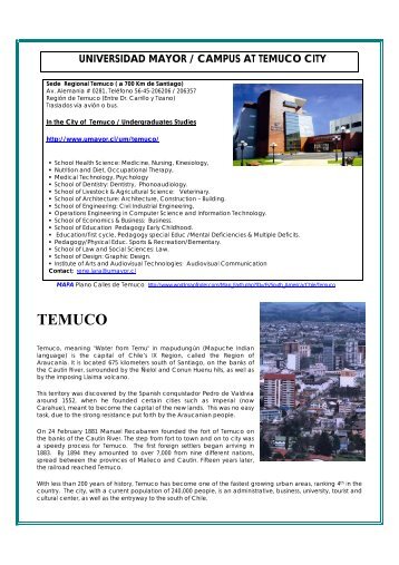 universidad mayor / campus at temuco city