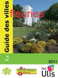 Guide des villes fleuries 2011/2012 - Les Ulis