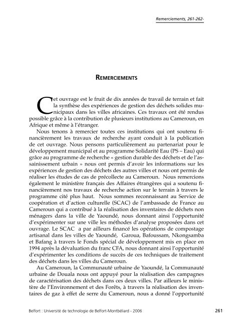 livre numérique - Utbm