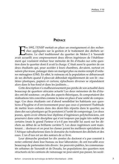 livre numérique - Utbm