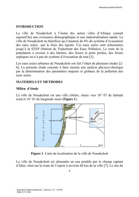 Eaux Usées brutes - Sciencelib