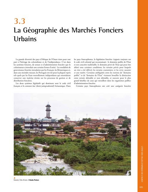 L'éTAT de VILLes AFrIcAINes - UN-Habitat