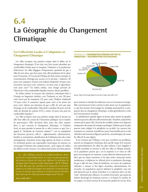 L'éTAT de VILLes AFrIcAINes - UN-Habitat