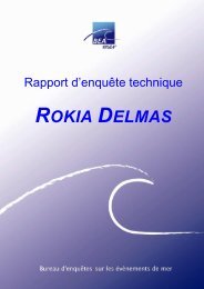 ROKIA DELMAS - BEAmer : Bureau Enquêtes Accidents de mer