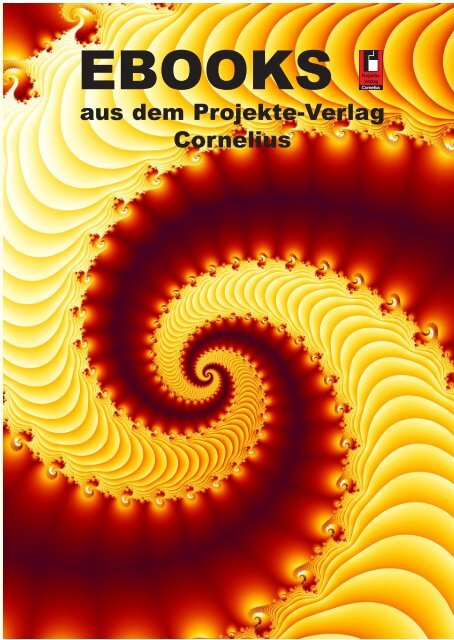 Katalog Ebooks.pmd - Projekte-Verlag Cornelius