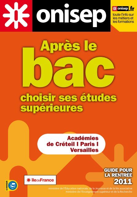 Après bac - Onisep