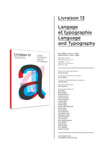 Télécharger le pdf de présentation [pdf] - Théorie Design Graphique