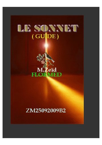 Guide du sonnet