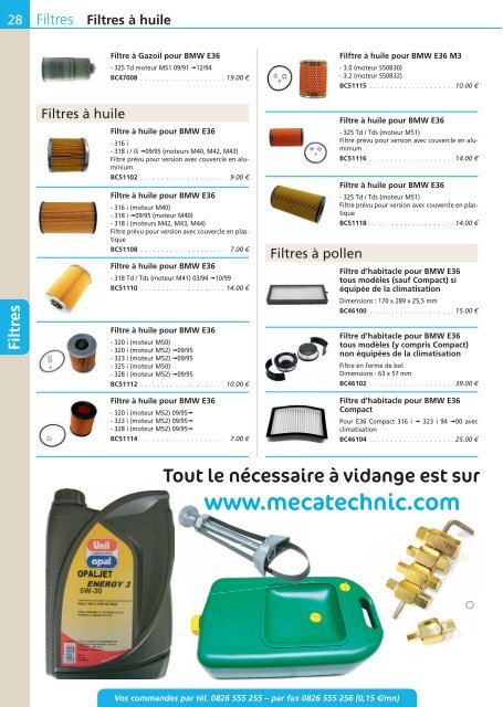 Outillage - Mecatechnic