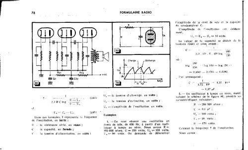 Le formulaire de la radio