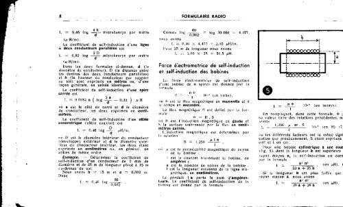 Le formulaire de la radio