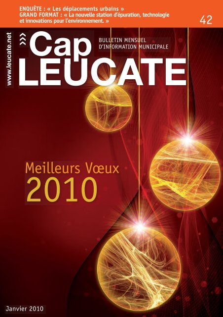 Meilleurs Vœux - Mairie de Leucate