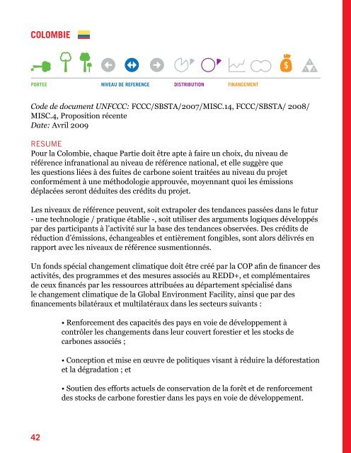 Guide de propositions gouvernementales et non ... - The REDD Desk