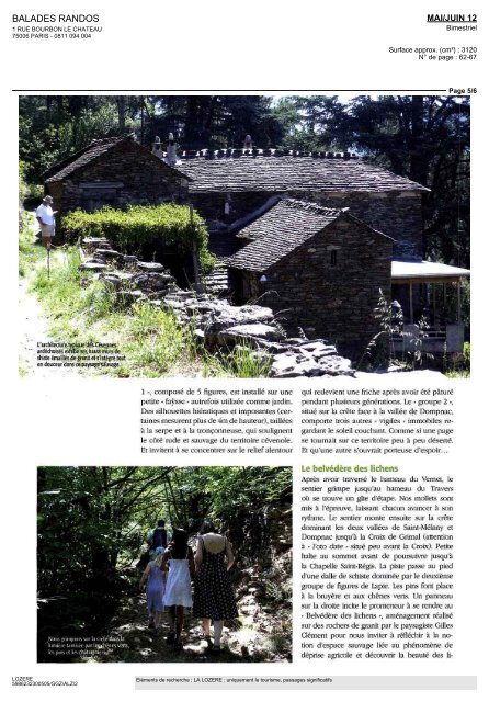 Revue de presse mai 2012 partie 1 - Lozère