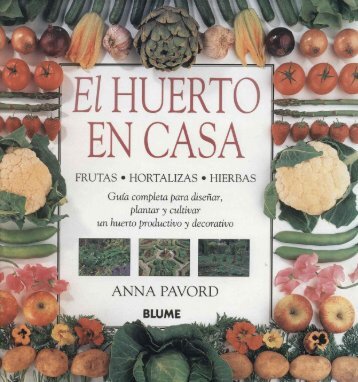 Libro El Huerto en Casa, Agricultura Ecológica