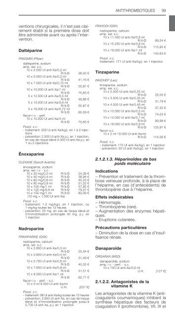 REPERTOIRE COMMENTE DES MEDICAMENTS 2013 - CBIP