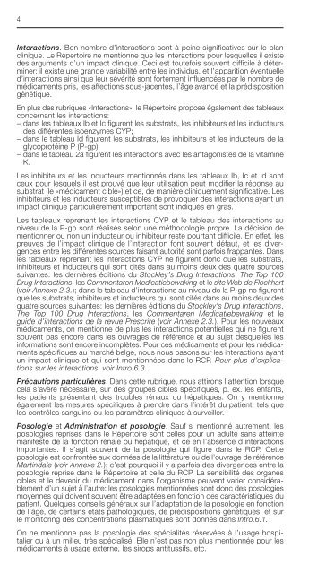 REPERTOIRE COMMENTE DES MEDICAMENTS 2013 - CBIP