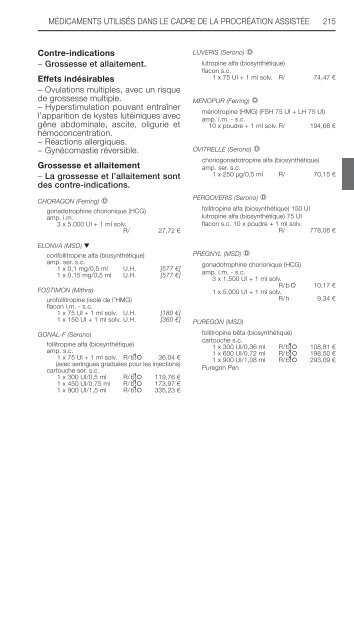 REPERTOIRE COMMENTE DES MEDICAMENTS 2013 - CBIP