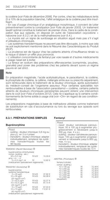 REPERTOIRE COMMENTE DES MEDICAMENTS 2013 - CBIP