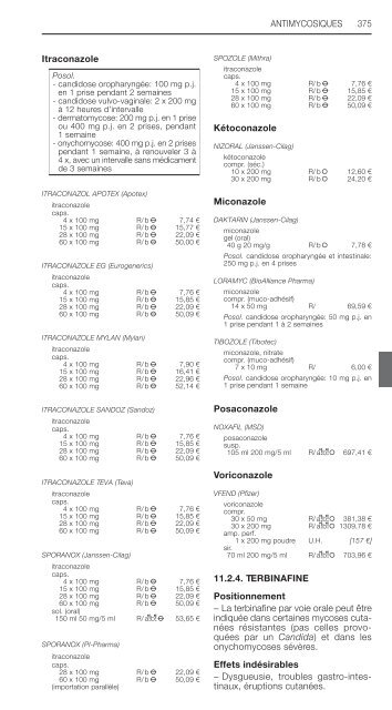 REPERTOIRE COMMENTE DES MEDICAMENTS 2013 - CBIP