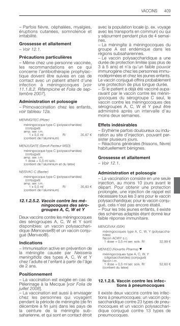 REPERTOIRE COMMENTE DES MEDICAMENTS 2013 - CBIP