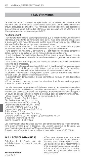 REPERTOIRE COMMENTE DES MEDICAMENTS 2013 - CBIP