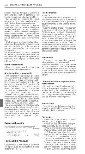 REPERTOIRE COMMENTE DES MEDICAMENTS 2013 - CBIP