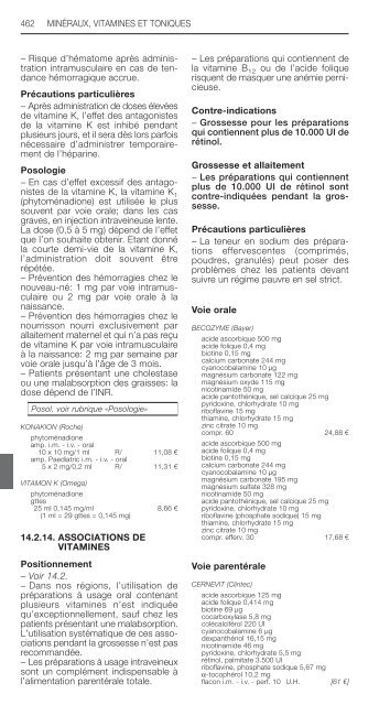 REPERTOIRE COMMENTE DES MEDICAMENTS 2013 - CBIP