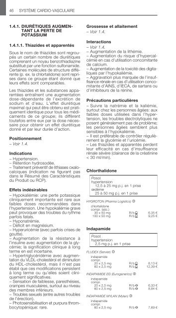 REPERTOIRE COMMENTE DES MEDICAMENTS 2013 - CBIP