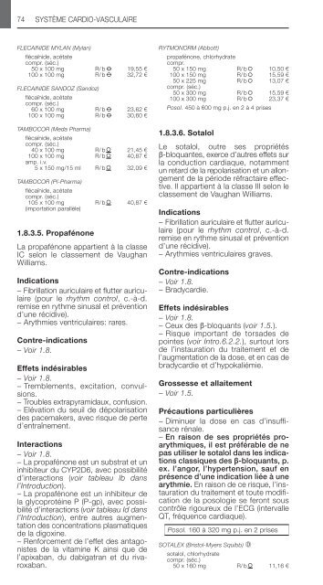 REPERTOIRE COMMENTE DES MEDICAMENTS 2013 - CBIP