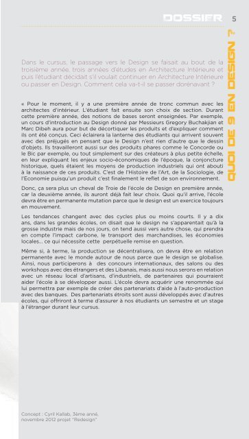 dernier numéro de décembre - ALBA