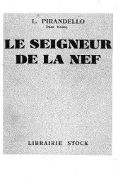 Le Seigneur de la Nef - Bouquineux.com