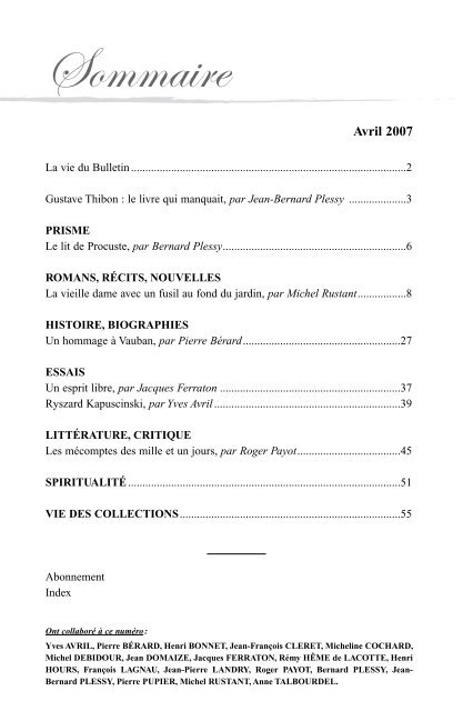 Inte?rieur (4.0) - Le Bulletin des Lettres