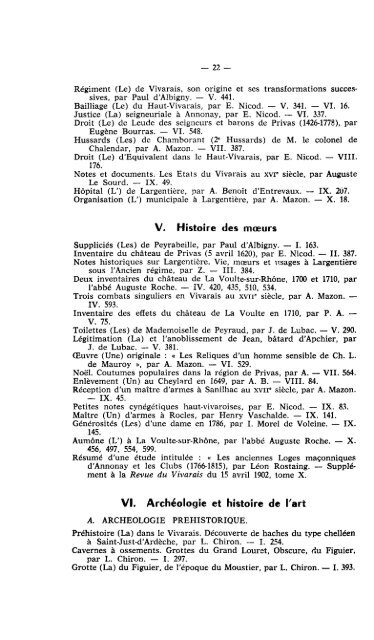 1893-1902 - La Revue du Vivarais