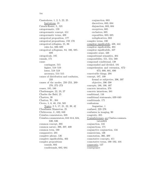 Handbook of the History of Logic: - Fordham University Faculty