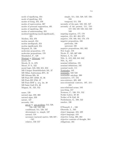 Handbook of the History of Logic: - Fordham University Faculty