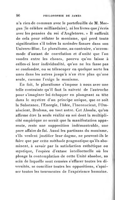 La philosophie de William James - SpiritArchive.org