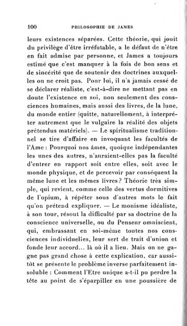 La philosophie de William James - SpiritArchive.org