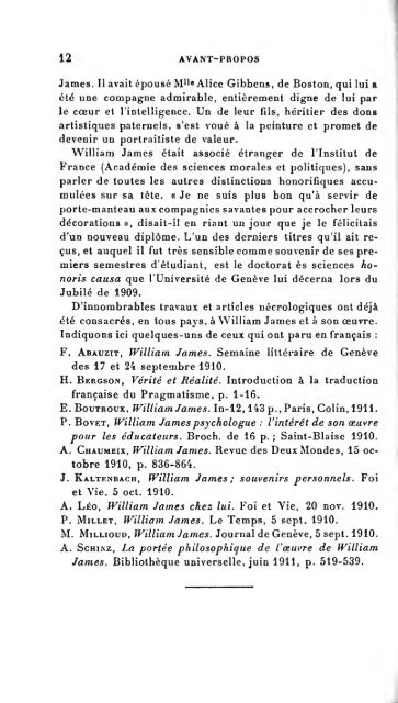 La philosophie de William James - SpiritArchive.org