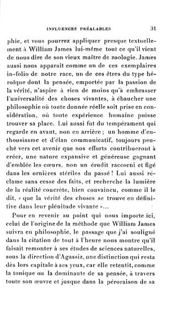 La philosophie de William James - SpiritArchive.org