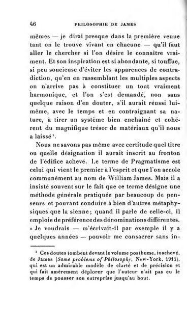 La philosophie de William James - SpiritArchive.org