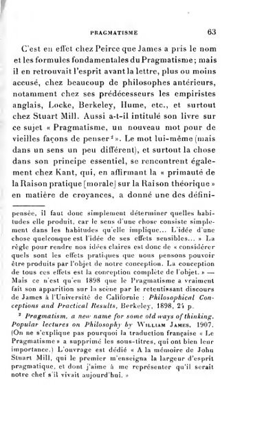 La philosophie de William James - SpiritArchive.org