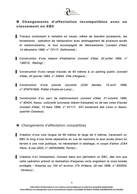 La lettre d'information du - Avocat bordeaux - aquitaine